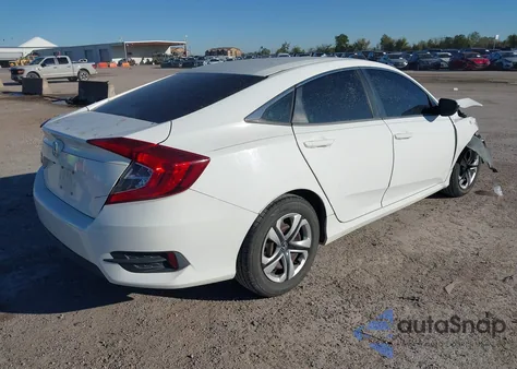 2016 Honda Civic Lx из США, поврежденный, VIN 19XFC2F52GE076420
